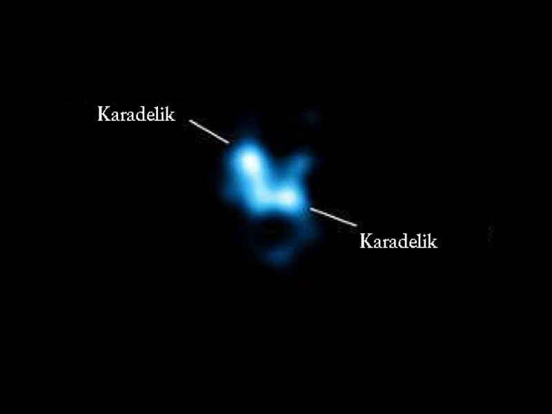 Bizden 160 milyon ışık yılı ötede bulunan çift karadeliğe sahip NGC 3393 sarmal gökadası