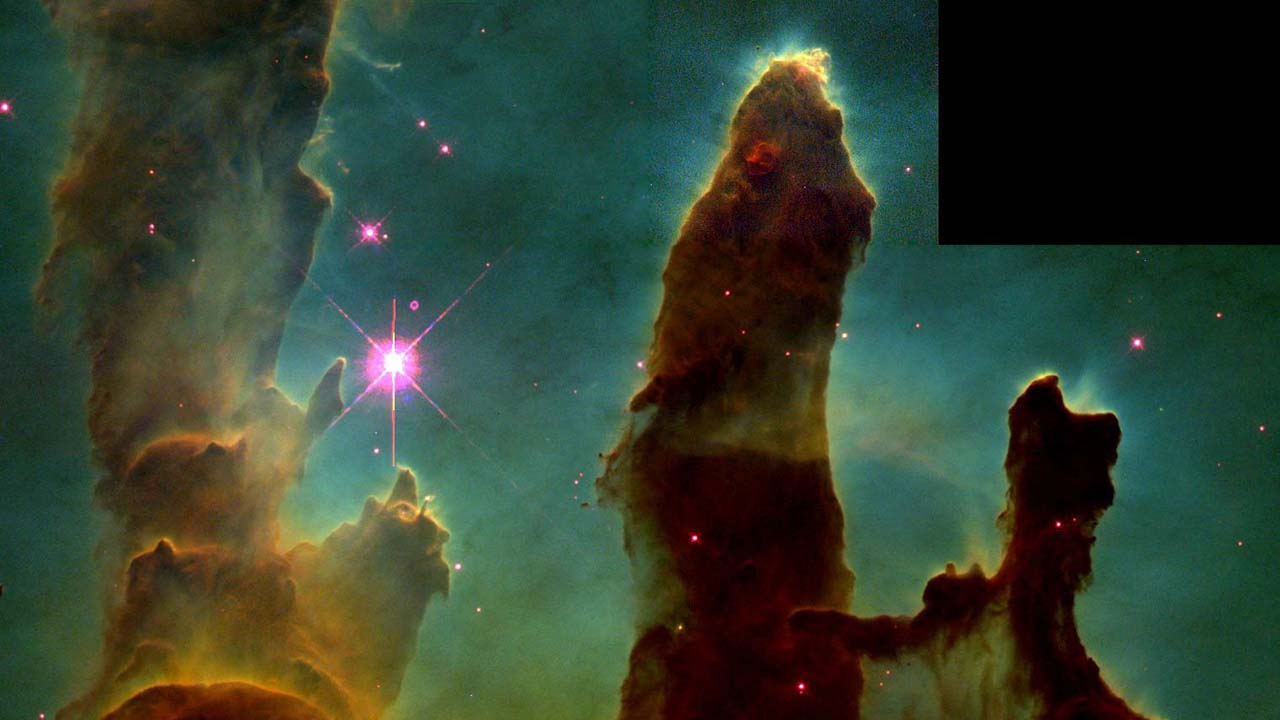 M16: Yıldız Yaratılış Sütunları - Kartal Bulutsusu